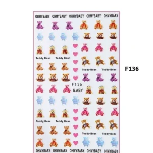 Stickers osos Baby bear x 1u
