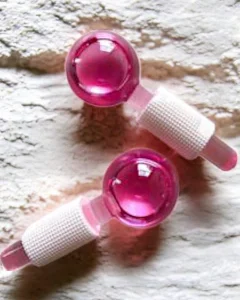 Esferas De Cristal Masaje Facial Frío x2u