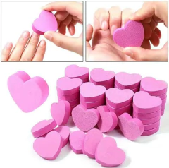 Mini limas sponge corazón x 10u
