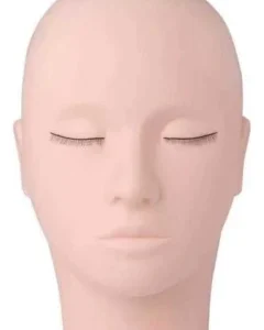 Cabeza Maniquí Para Maquillaje, Pestaña Y Microblading