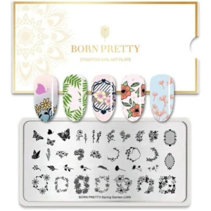 Placa spring garden L009