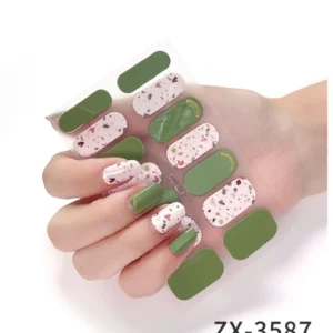Stickers polish olive x 1u (para y sin cabinas)