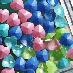 Deco corazón pastel x 6u (varios colores)