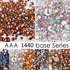 Cristales Mix Simil Swarovski x 1440u (varios colores)