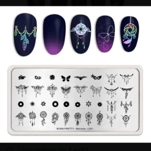 Placa stamping mandala L001