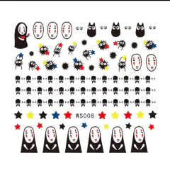 Stickers al agua chihiro x 1u ( 2 modelos)