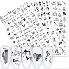 Stickers sexy love x 1u (varios modelos)