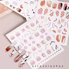 Stickers adhesivo metal x 1u