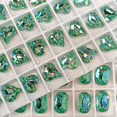 Cristales k9 xl verde traslúcido x 1u