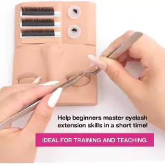 Kit de práctica para pestañas 3 en 1