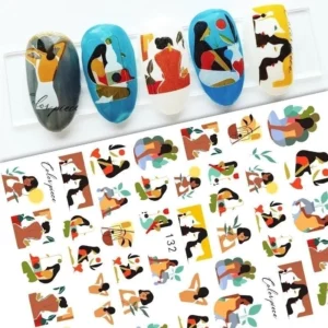 Stickers mujeres x 1u 132