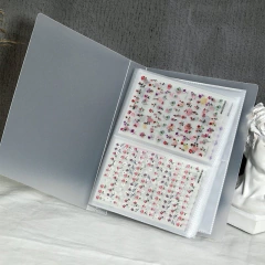 Albún para guardar tus stickers de uñas x 1u