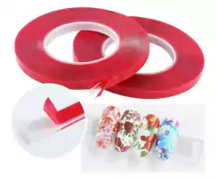 Cinta doble faz trasparente 10 mts 10mm