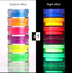 Pigmentos Neón Para Uñas X 6 Colores - Image 3